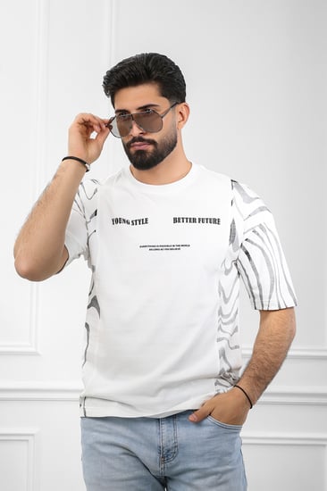 تيشرت رجالي اوفر سايز