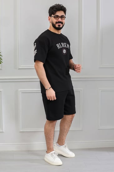 طقم رجالي اوفر سايز شورت