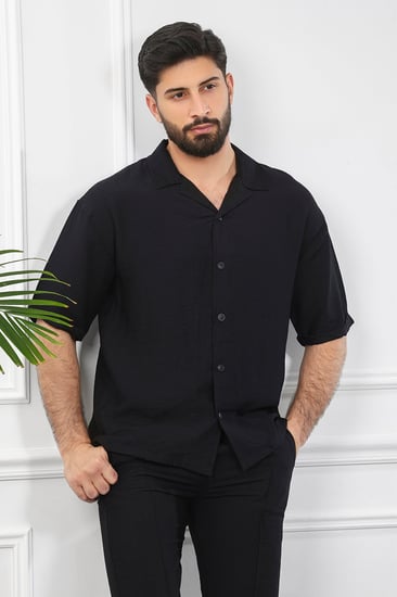 طقم رجالي بحري طويل