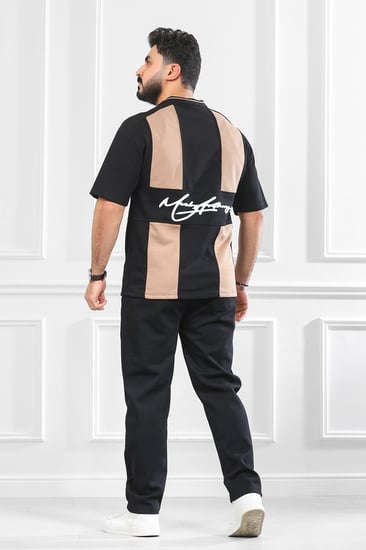 طقم رجالي اوفر سايز بنطال طويل