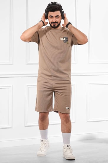 طقم رجالي اوفر سايز شورت