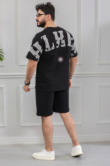 طقم رجالي اوفر سايز شورت