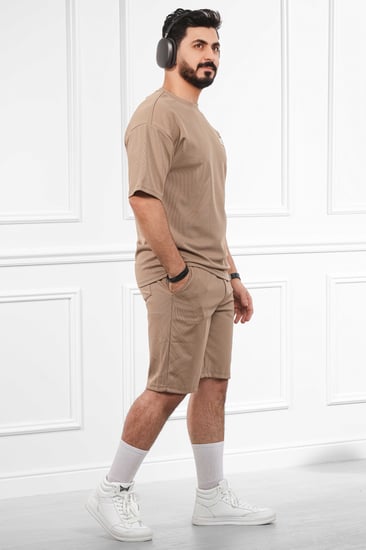 طقم رجالي اوفر سايز شورت