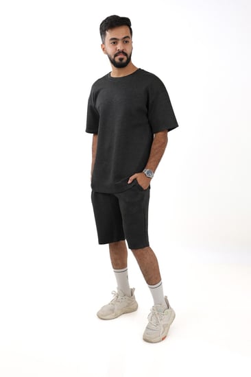 طقم رجالي شورت مع تيشرت