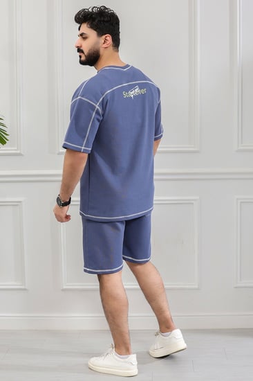 طقم رجالي اوفر سايز شورت