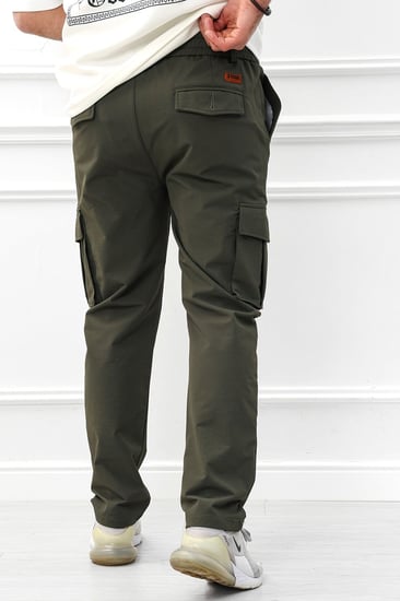 بنطلون رياضي كارجو بجيوب جانبية