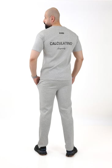 طقم رجالي بنطال مع تيشرت