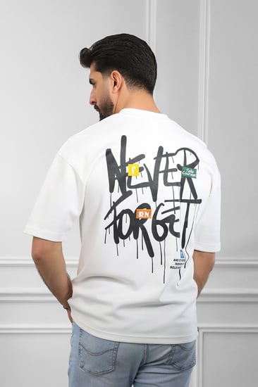 تيشرت رجالي اوفر سايز