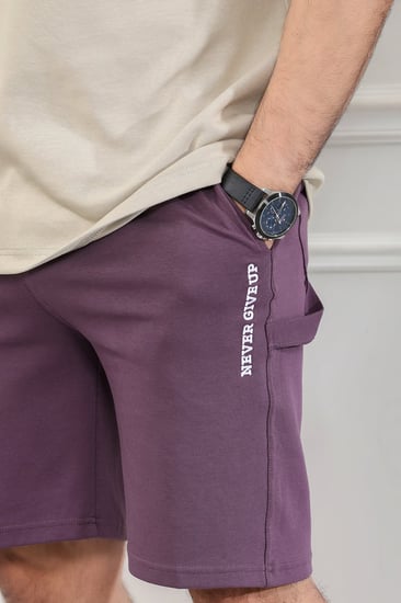 طقم رجالي اوفر سايز شورت