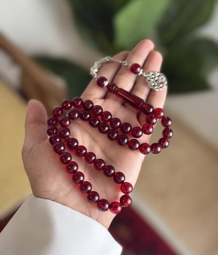 سبحة بكلايت دم غزال