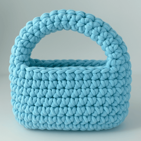 حقيبة يد مسكة واحدة لون واحد