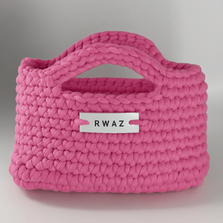 حقيبة يد مسكتين لون واحد