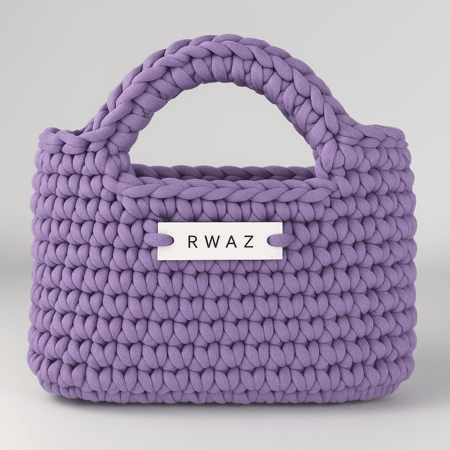 حقيبة يد مسكتين لون واحد