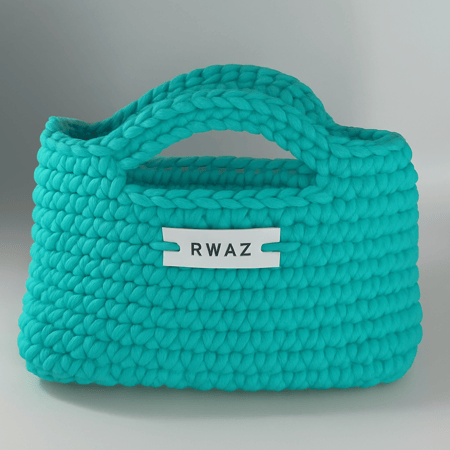 حقيبة يد مسكتين لون واحد