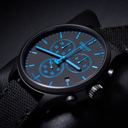 ساعة تيسو كرونو أكس ال كوارتز رجالية - T1166173705100