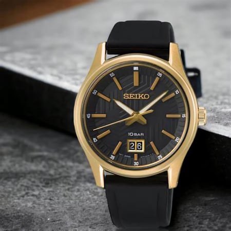 ساعة سيكو سبورت كوارتز رجالية - SUR560P1