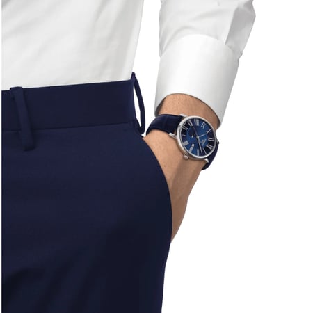 ساعة تيسو كارسون (أطوار القمر) كوارتز رجالية - T122.423.16.043.00