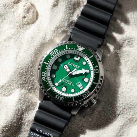 ساعة سيتيزن بروماستر دايفر ايكو درايف رجالية - BN0158-00X.A