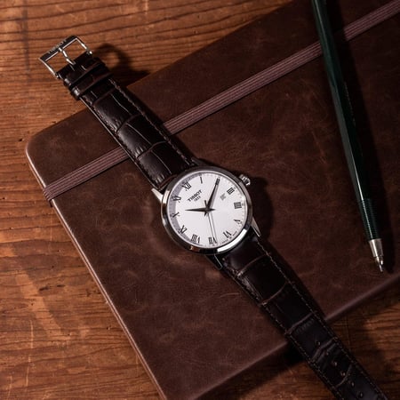 ساعة تيسو تي كلاسيك كوارتز رجالية - T129.410.16.013.00