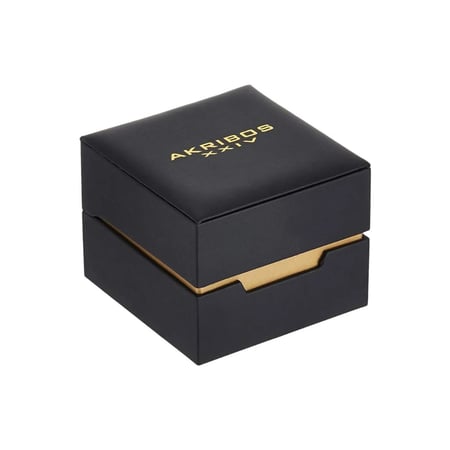 ساعة اكريبوس روز جولد كوارتز نسائية مع فصوص سوارفسكي  - AK872RG