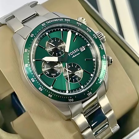 ساعة فوسيل أوتوكروس كوارتز رجالية – BQ2878