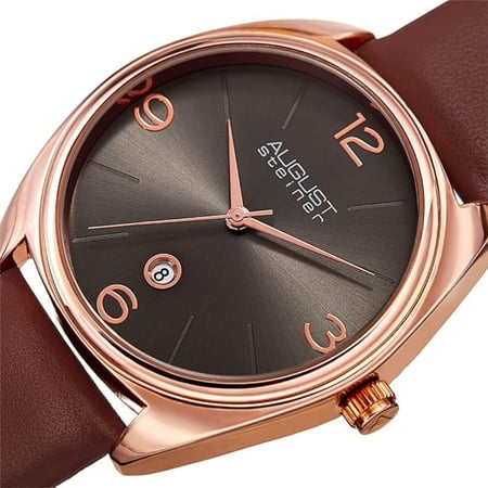 ساعة أوغست ستاينر كوارتز رجالية - AS8231RGBR