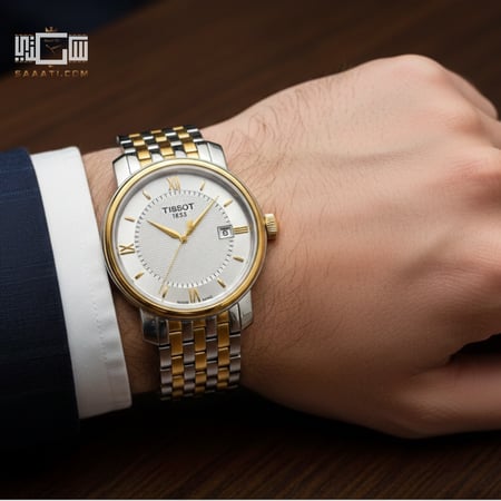 ساعة تيسو بريدجبورت كوارتز رجالية - T097.410.22.038.00