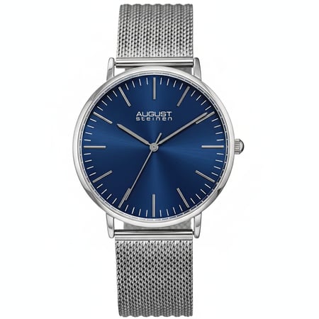 ساعة أوغست ستاينر كوارتز رجالية - AS8219SSBU