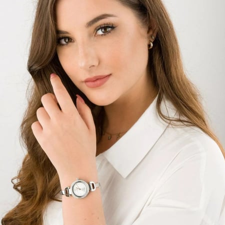 ساعة DKNY سيتي لينك كوارتز نسائية (حجم صغير) – NY2861