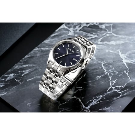 ساعة بولوفا بلاك دايل كوارتز رجالية - 96B265