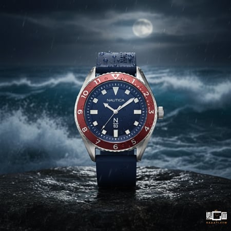 ساعة نوتيكا فين وورلد كوارتز رجالية - NAPFWF404