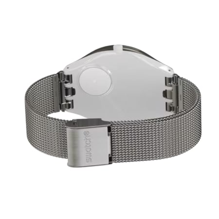 ساعة سواتش سكينميش كوارتز رجالية - SVOM100M