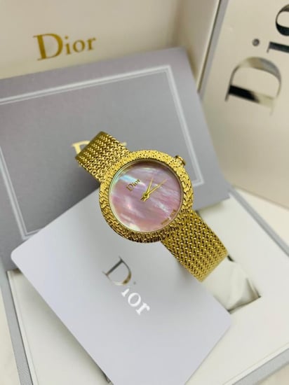 ساعة ديور نسائية ستايل فرنسي راق