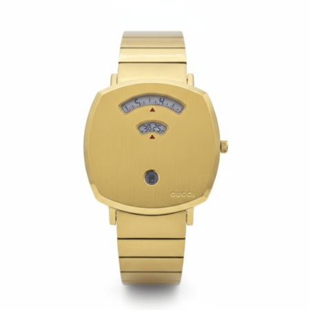 ساعة قوتشي طبلون للجنسين -  تصميم أنيق بلمسة فاخرة