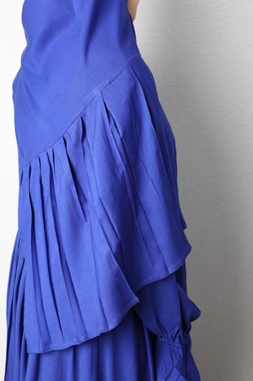 شرشف صلاه مفتوح من الوسط ازرق