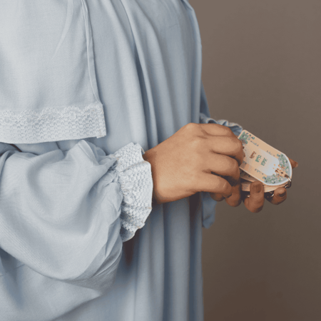 شرشف صلاه لف قطن سماوي