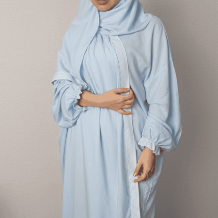 شرشف صلاه لف قطن سماوي