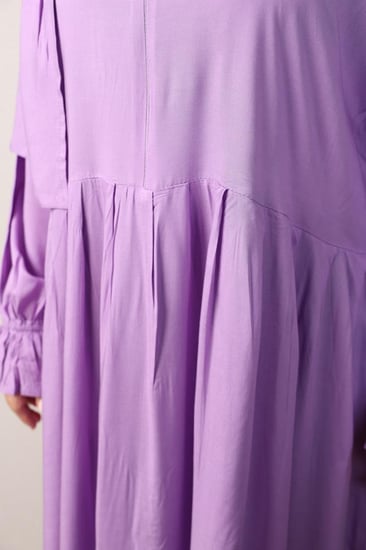 شرشف صلاه مغلق بسحاب بنفسجي