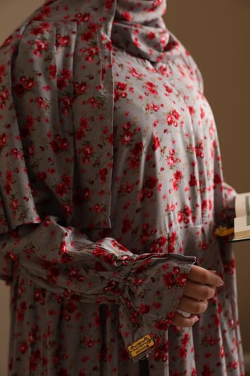 شرشف صلاه مغلق بسحاب مشجر