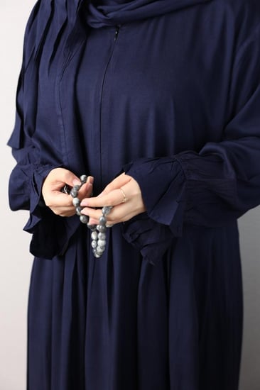 شرشف صلاه مغلق بسحاب كحلي