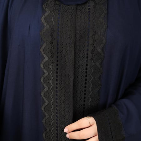 شرشف صلاة مفتوح كحلي