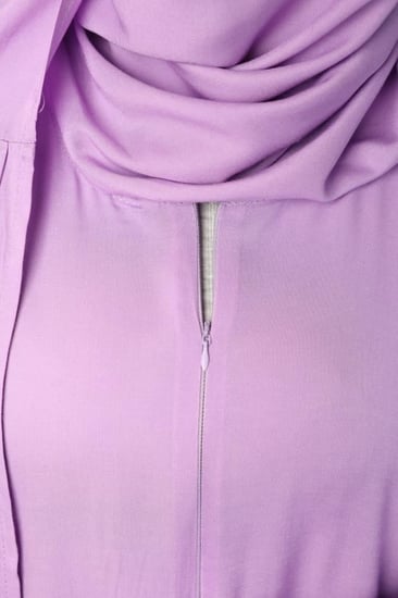 شرشف صلاه مغلق بسحاب بنفسجي