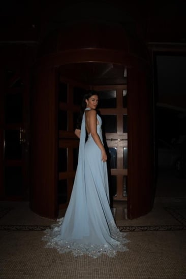 Montana sky blue dress