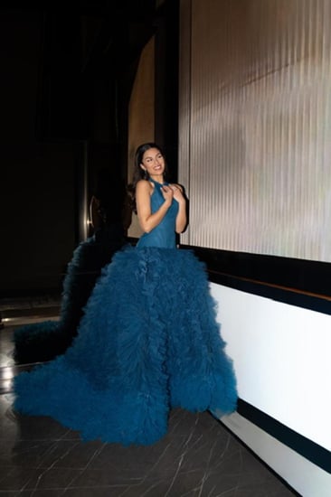 Sapphire Blue Dress