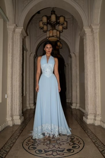 Montana sky blue dress