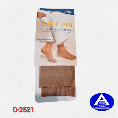 جوارب أسبانية نسائية قصيرة شفافة ( درزن )