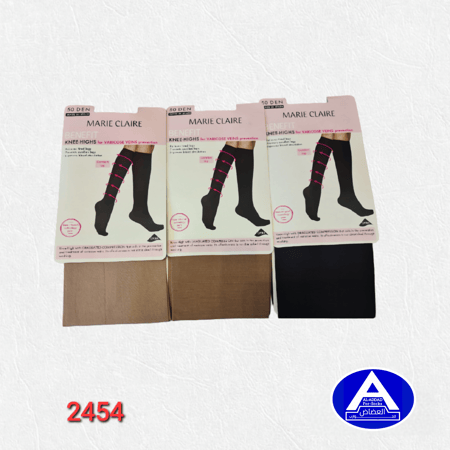 جوارب أسبانية نسائية للعبايات ( درزن )