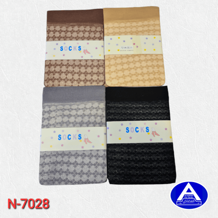 جوارب نسائية شبابية رسومات ( درزن )