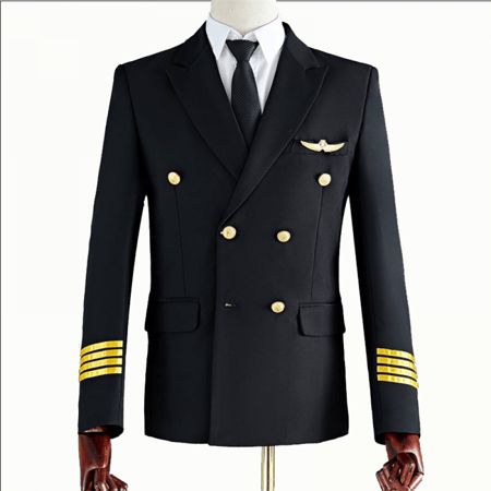 سترة سوت - أسود