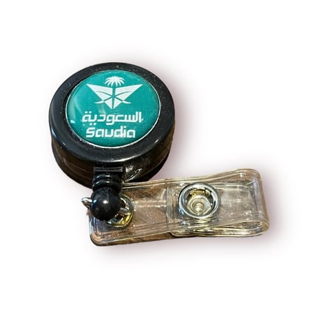 حامل سير للبطاقة بشعار السعودية